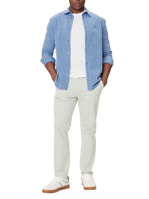 Camicia celeste in cotone Tommy Jeans | DM0DM21693C3Q